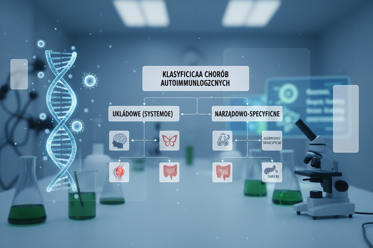 Jak klasyfikuje się choroby autoimmunologiczne